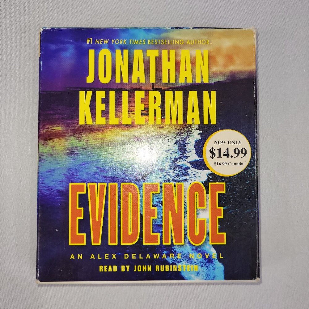 CD Audio Book Evidence 5 Disc by Jonathan Kellerman